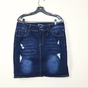 🦋 NWOT🌟 Denim Skirt SIZE 22 SANDPIPER
